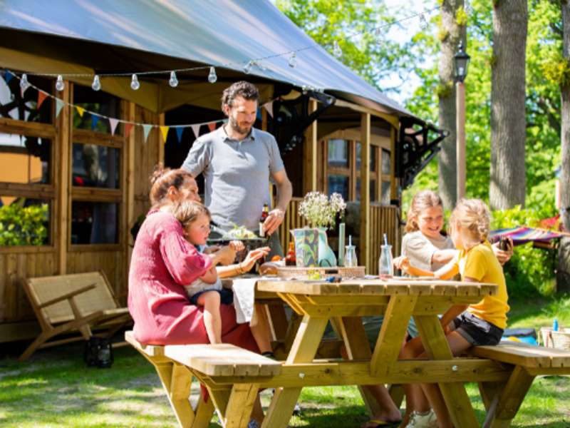 Go for a glamping holiday in Holland